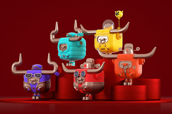 2021牛年吉祥物IP設(shè)計(jì)